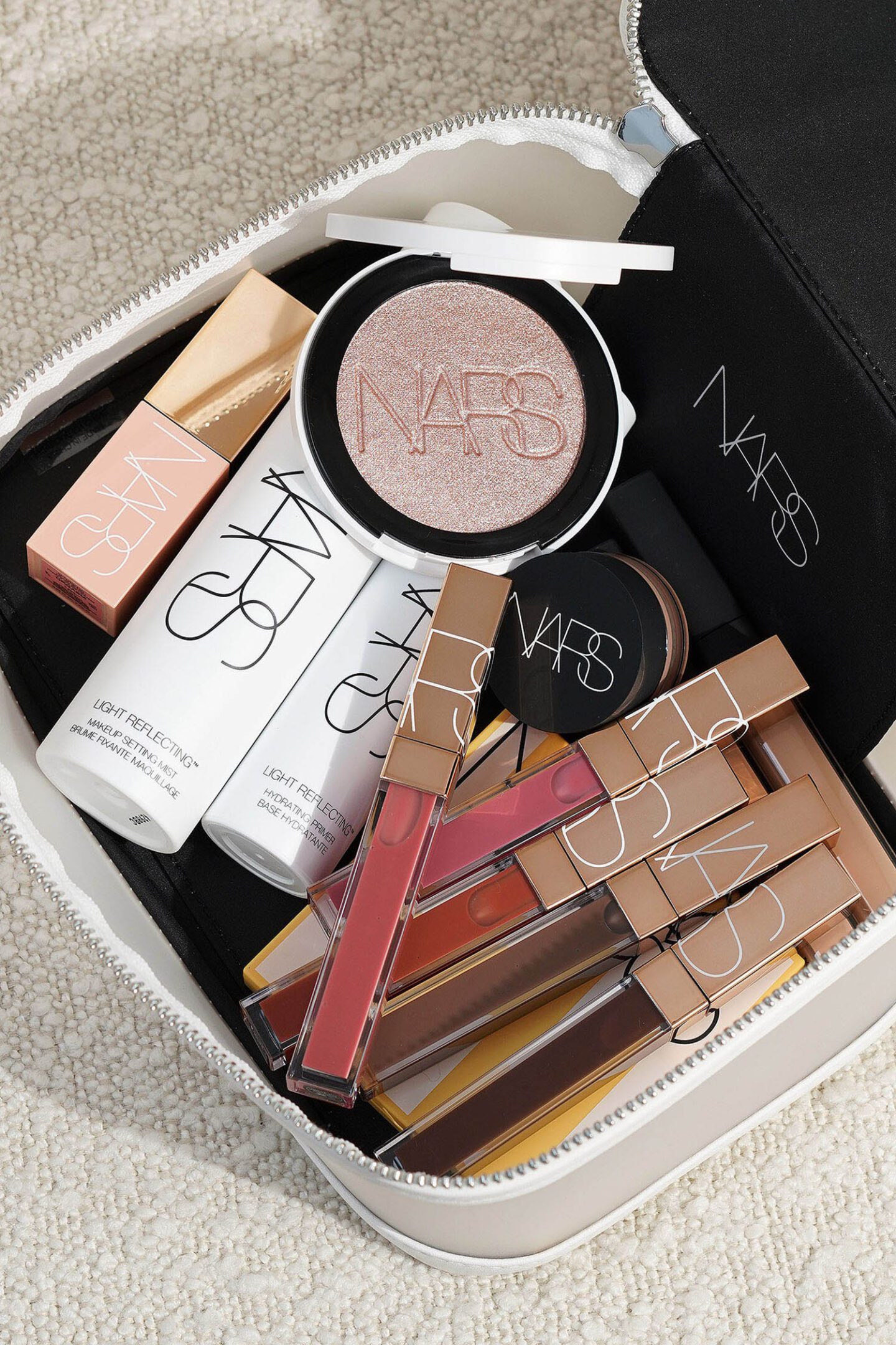 New NARS Light Reflecting Luminizing Powder and Afterglow Lip Shine (new shades)