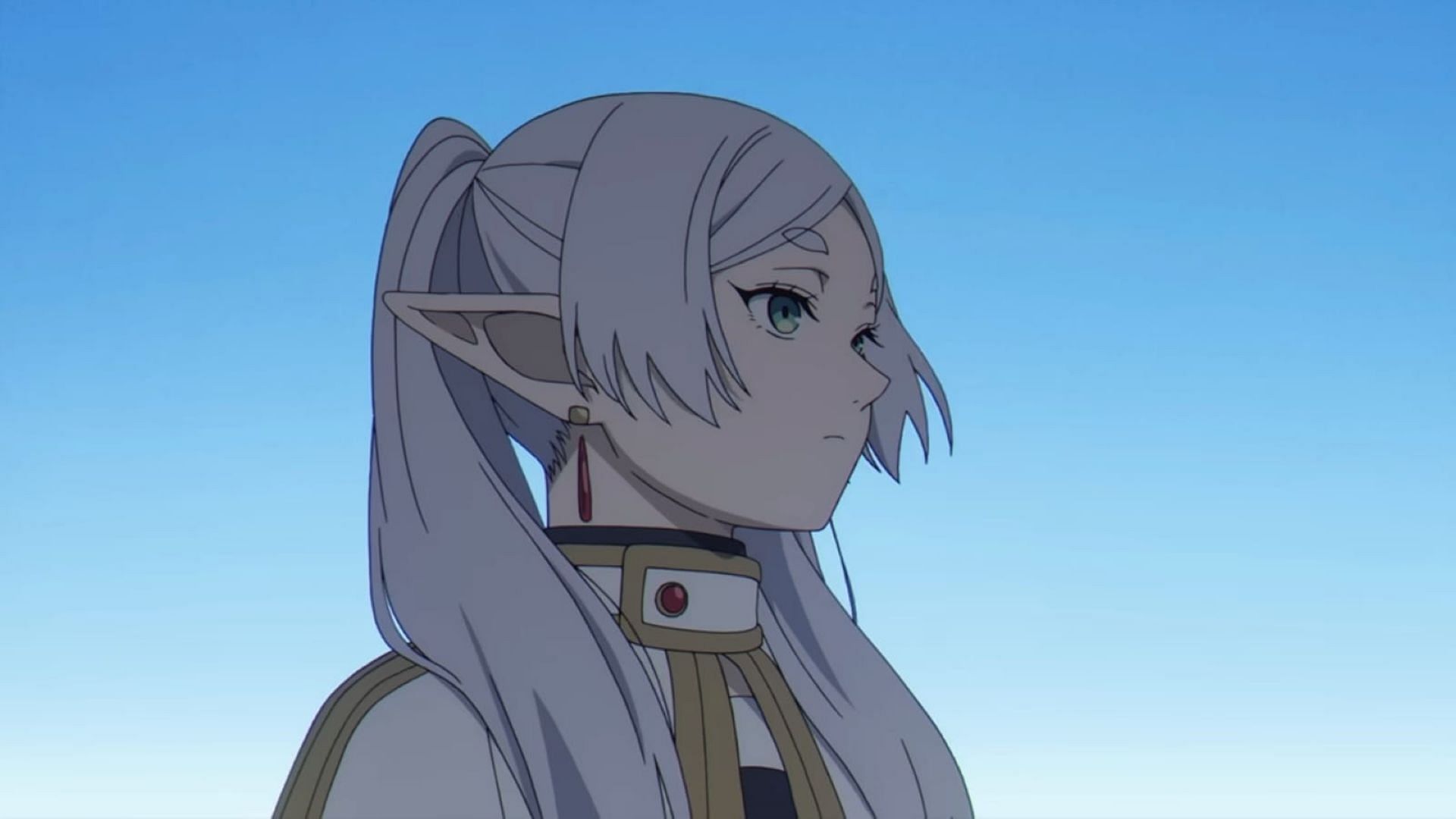 Frieren, as seen in the teaser trailer (Image via Madhouse)